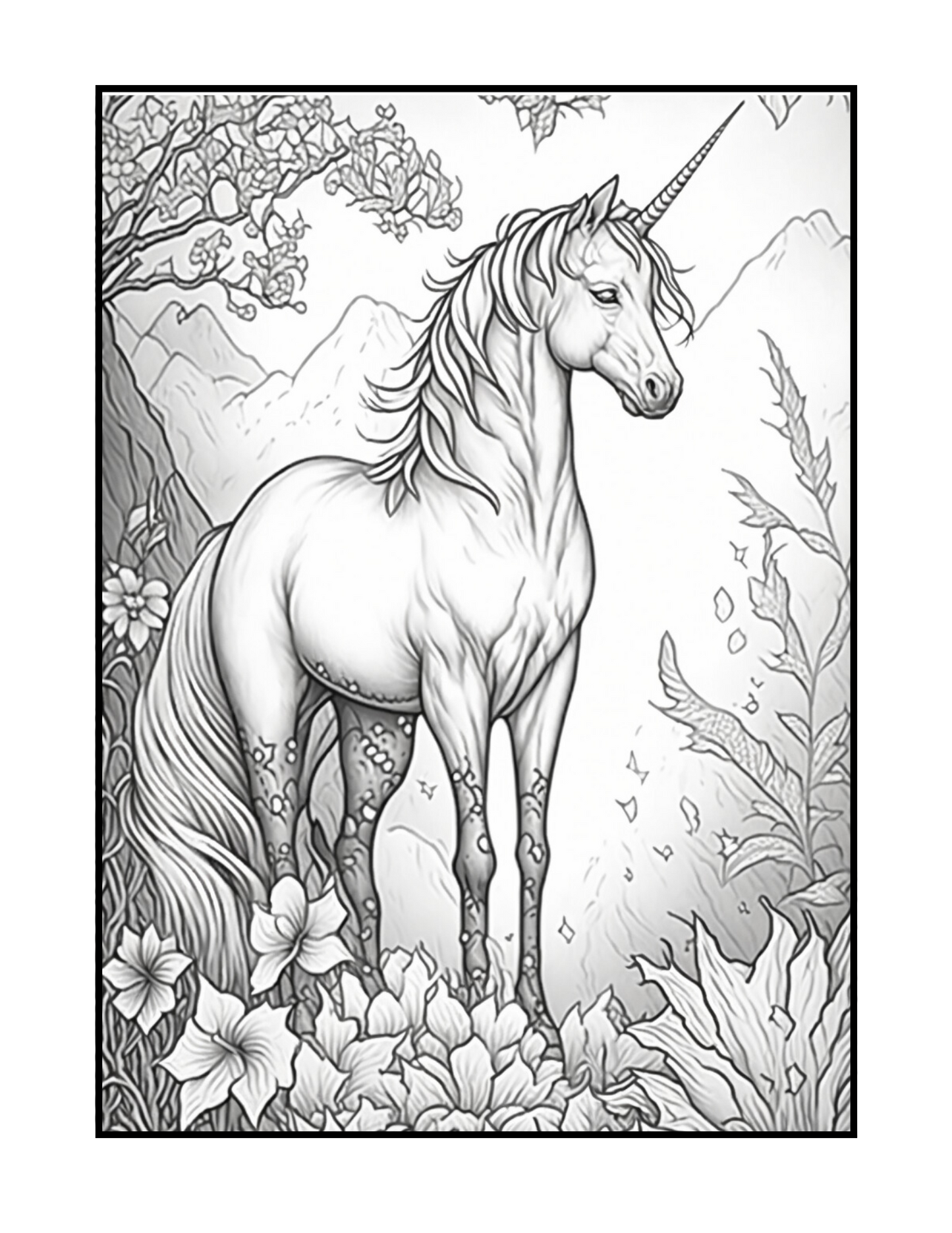 Mythical Creatures: An Adult Coloring Book for Anxiety and Mindfulness